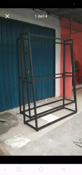 Rak Gawangan Baju dan Hoodie