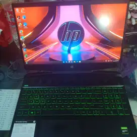 Bu jual HP PAVILION 15 GAMING GTX 1650 8gb / 256gb