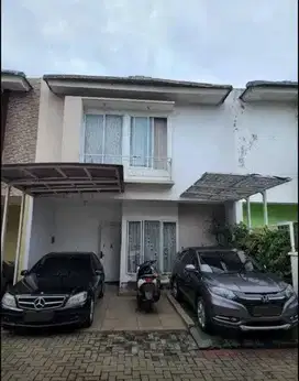 Rumah 2 lantai dalam cluster pamulang dekat kantor walkot - BSD