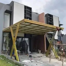 Kanopi atap minimalis