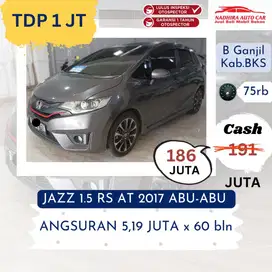 Promo TDP 1 Juta Jazz RS AT 2017 Abu-abu