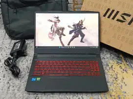 MSI Katana GF66 Core i5-11400H 16GB 512GB RTX 3050 4GB Fulset Like New