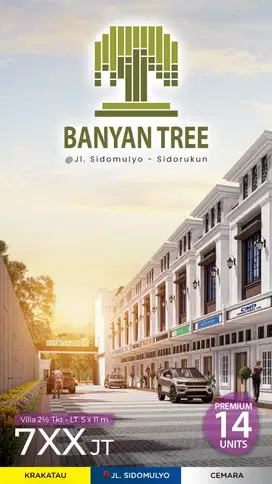 Komplek banyan tree jalan sidomulyo