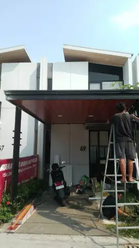 Kanopi Canopy, Tralis Teralis, Railing, Tangga, Pagar Modern,Atap Baja