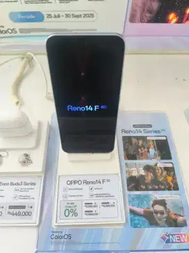 Cicilan handphone Oppo Reno 14F 5G pakai Akulaku
