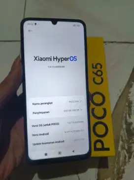 Poco C65 8/256 resmi lengkap