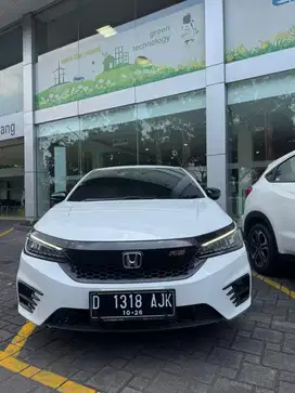 HONDA CITY HB 1.5 RS CVT 2021 PUTIH MULUS