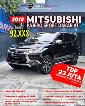 TDP 23 Juta MITSUBISHI PAJERO SPORT DAKAR AT 2018