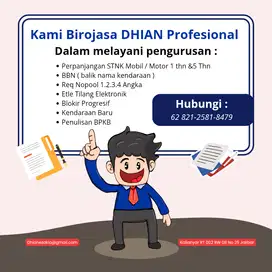 JASA PENGURUSAN STNK , BPKB , BUKA ETLE ,REQ NOPOOL