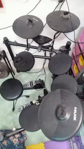 Drum elektrik NUX-DM1X normal siap pakai