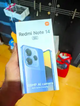 Xiaomi Redmi Note 14 5G Murah Segel Baru harga Seken