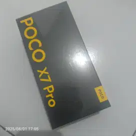 Jual Poco X7 pro 5G segel BNIB 12/512GB