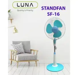 Kipas angin berdiri Lunalife 16 inch (nego tipis)