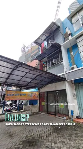 Ruko strategis di poros jalan raya Langsep Klojen Malang