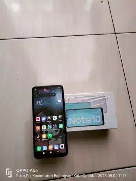 Xiaomi note10 RAM 4/64 Fulset