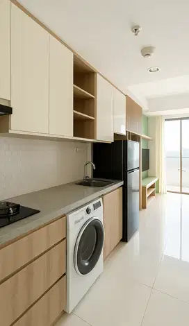 Gratis Tagihan 500Ribu/Bulan Studio Furnish Apartemen West Vista