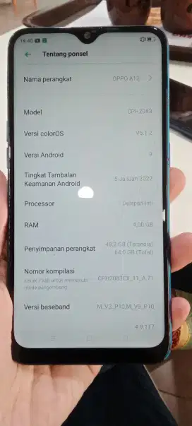 Oppo a12 normal