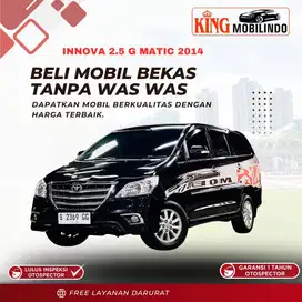 ( KING MOBILINDO ) INNOVA V 2.5 MATIC 2014 DIESEL, TOP PERFORM