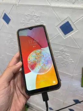 Samsung a14 6/128 resmi Indonesia mulus standar