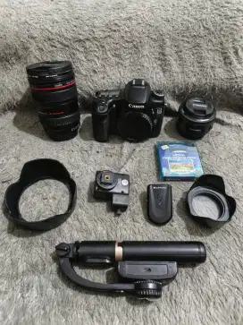 Borongan fullset lengkap kamera lensa dll