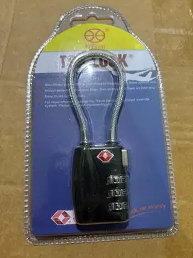 TSA 007 lock kunci gembok koper locker loker serbaguna
