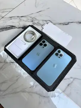 iPhone 13 Pro 128GB Resmi Beacukai Pacific Blue Warna FAVORITE