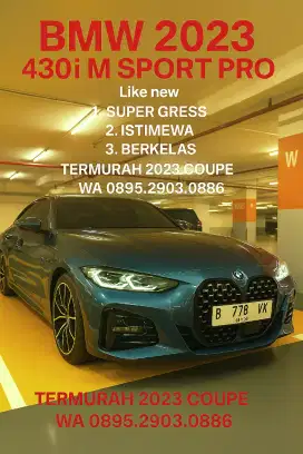 BMW 430i G22 M SPORT PRO COUPE