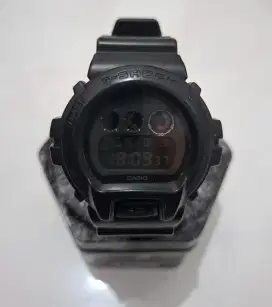 Jam casio gshock dw6900 bb like new mulus