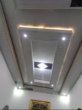 Plafon PVC dan baja ringan