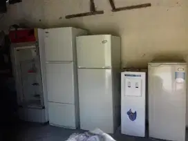 Kulkas, mesin cuci, frezzer box, dll