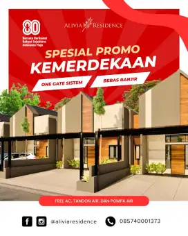 Spesial Promo Kemerdekaan Beli Rumah Bonus Wah