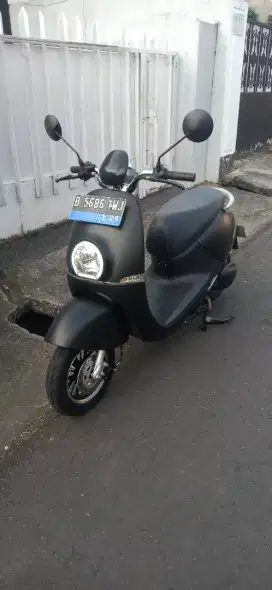Motor Listrik Ecgo 5 Bersurat 2024 Lithium