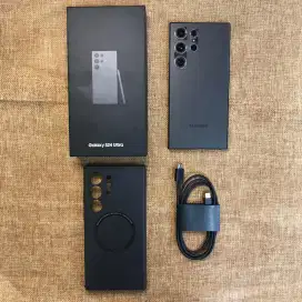Samsung S24 Ultra 5G 512GB titanium Black Super Like new resmi SEIN