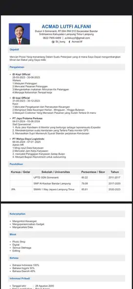 Info Lokernya lokasi way halim