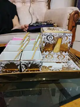 Tea cup set keramik