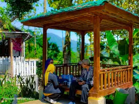 Tanah kavling villa view bukit, sawah dan city light