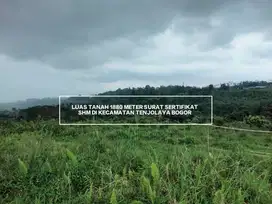 DI JUAL TANAH MURAH STRATEGIS VIEW GUNUNG DAN KOTA BOGOR