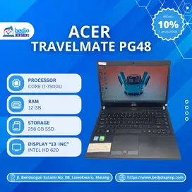 LAPTOP ACER TRAVELMATE PG48 TERMURAH!