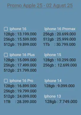 promo Iphone seriessss