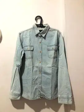 preloved kemeja denim