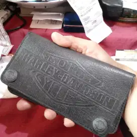 Dompet kulit bikers harley davidson