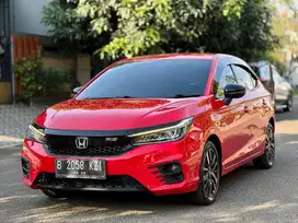 HONDA CITY RS HATCHBACK AT 2021 MERAH PAJAK PANJANG