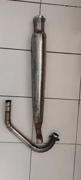 Knalpot cb plor corbi pipa stainless pnp gl tiger megapro