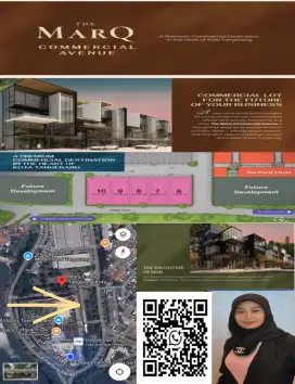 KAVLING KOMERSIAL THE MARQ METROPOLIS TANGERANG
