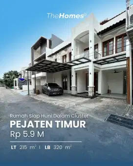 Dijual Rumah Siap Huni Lokasi Pejaten Timur.