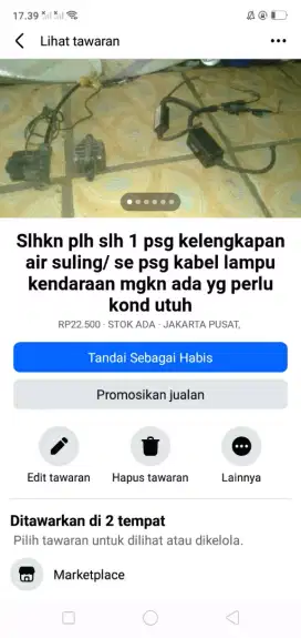 Slhkn plh slh 1 paket dr kelengkapan air minum suling atau sblh nya