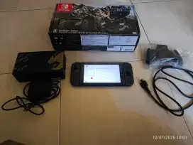 Nintendo switch v2 monster hunter edition ofw