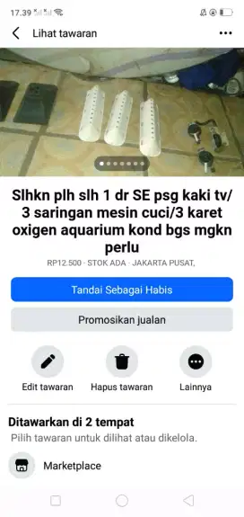 Slhkn plh slh 1 dr SE psg kaki tv atau sblh2 nya hrg murah cpt dpt yah