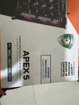 Keyboard gaming steelseries apex 5 hybrid linear mechanical