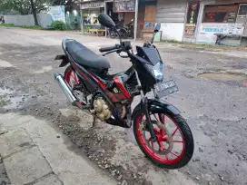 Suzuki Satria FU FL thn 2014 cw hitam mesin garing motor terawat